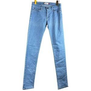 Eunina Light Wash Skinny Jeans Size 5 Made in USA